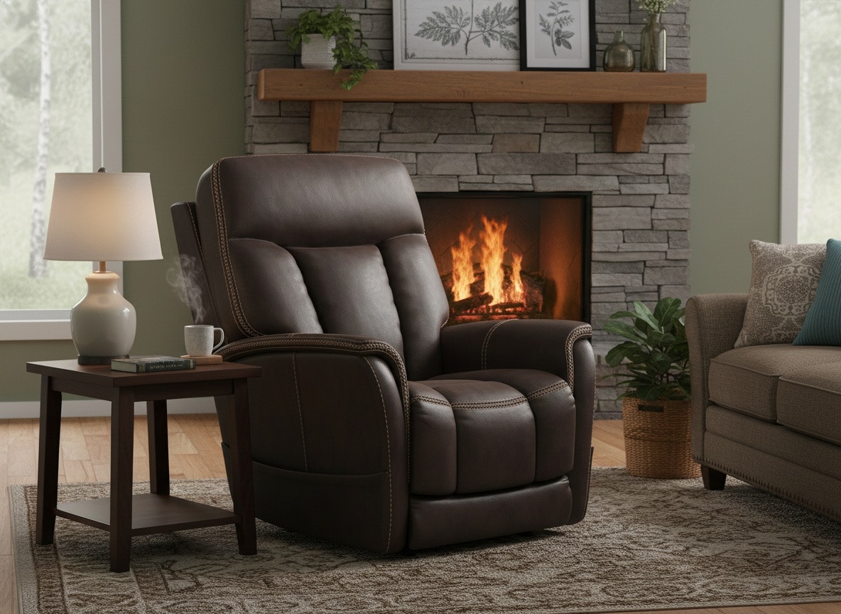 Flexsteel 1913-55PH/688-70 Atlas Power Lift Recliner with Power